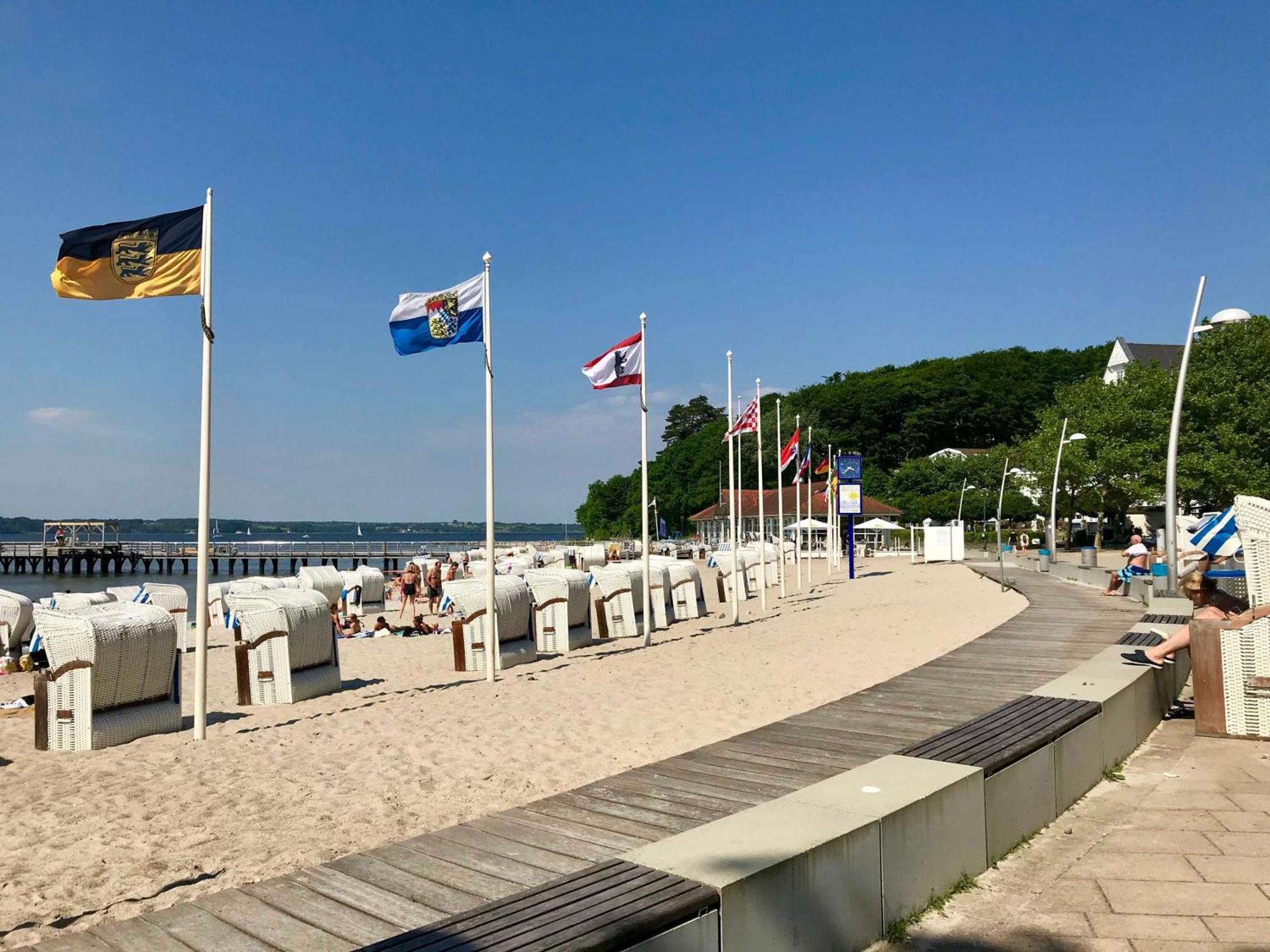Ferienwohnung Skowronek am Kurpark Glücksburg Zewnętrze zdjęcie